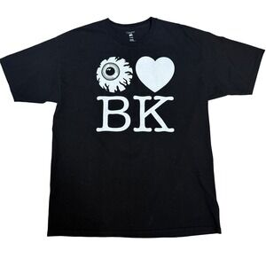 Mishka x MTV VMA 2013 Brooklyn T-Shirt Rare Eye Heart BK Graphic Black XL Rare